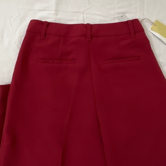 NWT ARITZIA Wilfred Effortless Pants Size 4 Wine Red - Picture 4 of 15